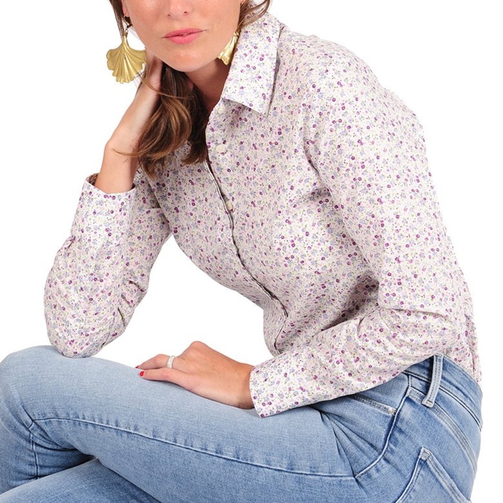 Rochelle Behrens Icon Shirt in Floral